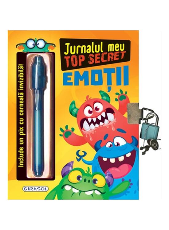 Copertă produs Jurnalul meu top secret. Emoții - gallery big 1