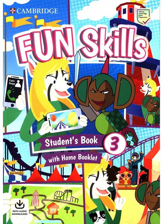Copertă produs Fun Skills Level 3, Student's Book with Home Booklet and Downloadable Audio - gallery big 1