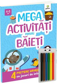 Copertă produs Mega activități pentru băieți