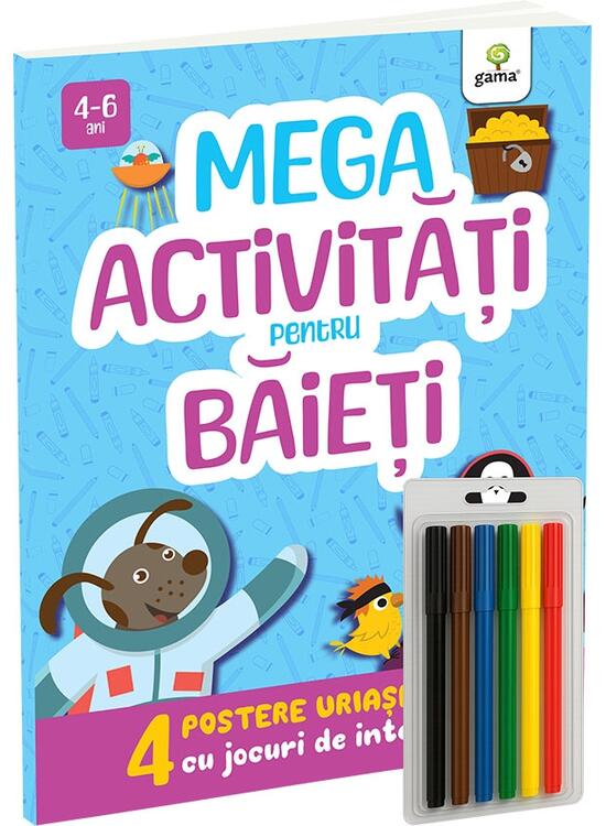 Copertă produs Mega activități pentru băieți - gallery big 1