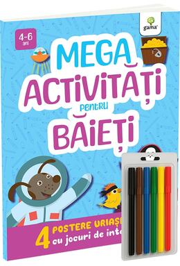 Copertă produs Mega activități pentru băieți