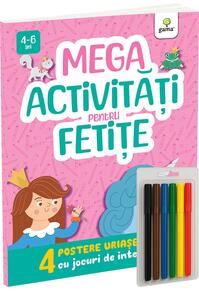 Copertă produs Mega activități pentru fetițe