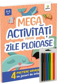 Copertă produs Mega activități pentru zile ploioase