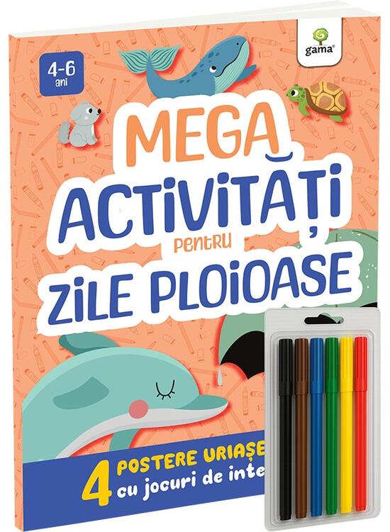 Copertă produs Mega activități pentru zile ploioase - gallery big 1