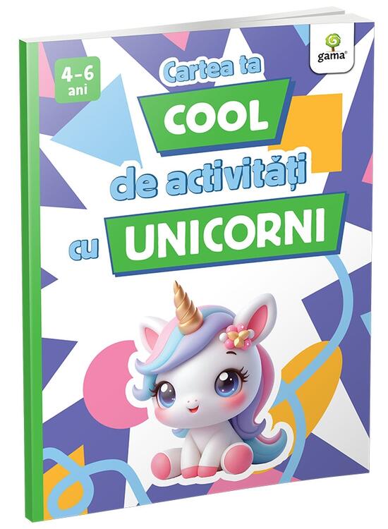 Copertă produs Cartea ta cool de activități cu unicorni - gallery big 1