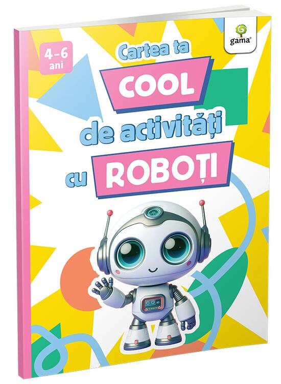 Copertă produs Cartea ta cool de activități cu roboți - gallery big 1