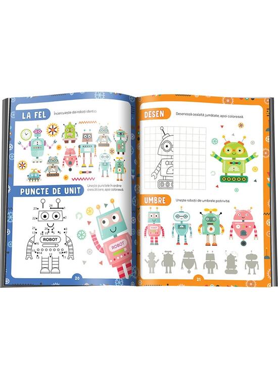 Copertă produs Cartea ta cool de activități cu roboți - gallery big 4