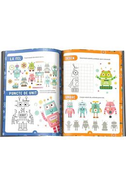 Copertă produs Cartea ta cool de activități cu roboți