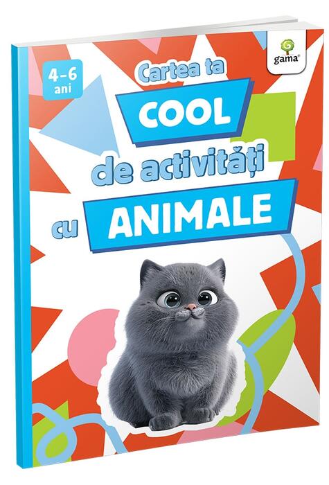 Copertă produs Cartea ta cool de activități cu animale