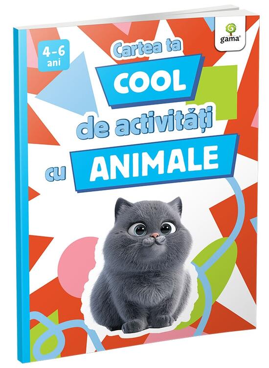 Copertă produs Cartea ta cool de activități cu animale - gallery big 1
