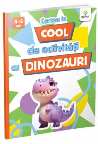 Copertă produs Cartea ta cool de activități cu dinozauri