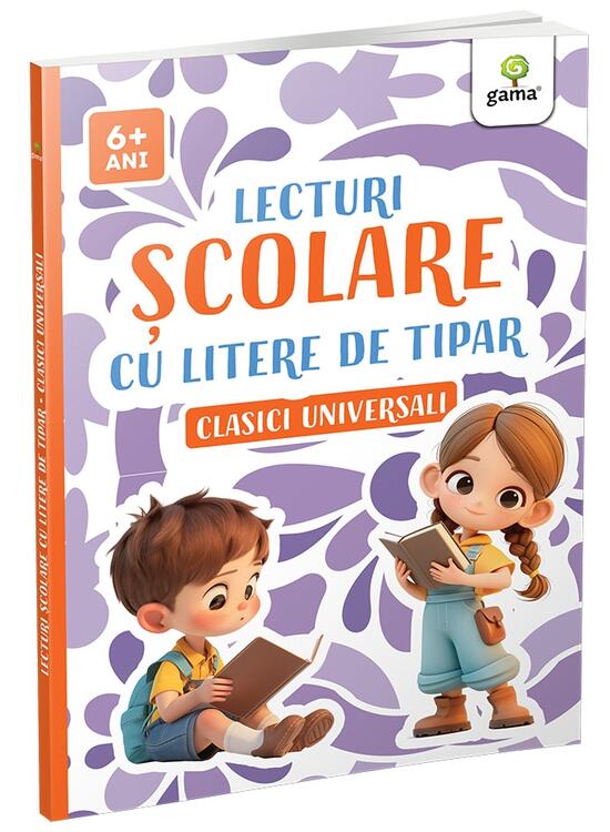 Copertă produs Lecturi școlare cu litere de tipar. Clasici universali - gallery big 1