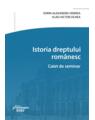 Copertă produs Istoria dreptului rom&acirc;nesc. Caiet de seminar - thumb 1