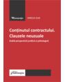 Copertă produs Conținutul contractului. Clauzele neuzuale - thumb 1