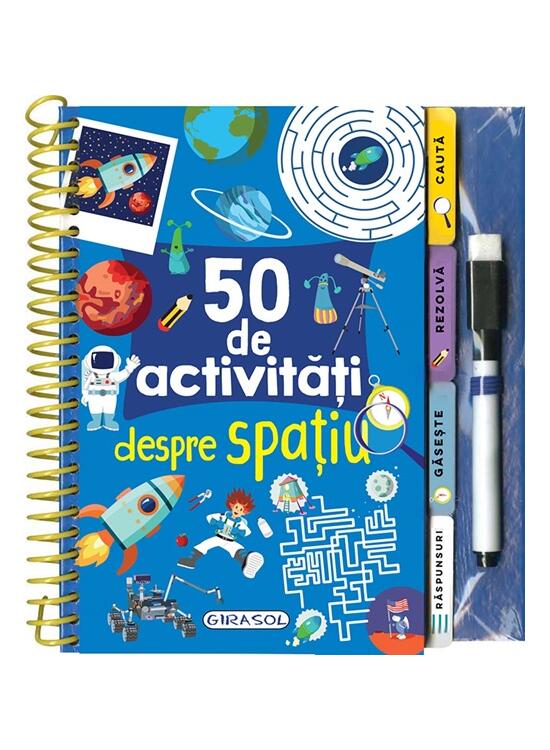 Copertă produs 50 de activități despre spațiu - gallery big 1