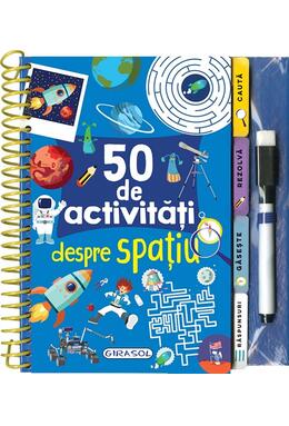 Copertă produs 50 de activități despre spațiu