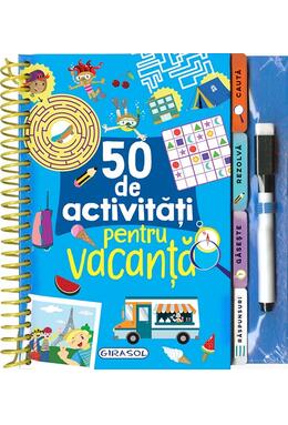 Copertă produs 50 de activități pentru vacanță