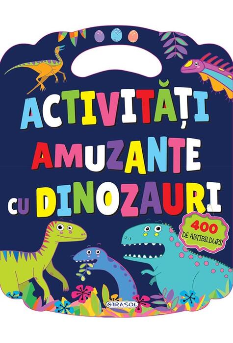 Copertă produs Actvitati amuzante cu dinozauri