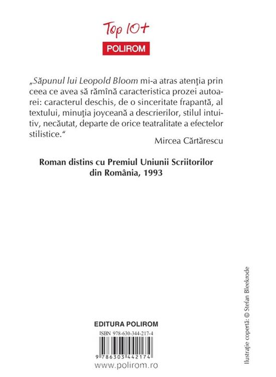 Copertă produs Săpunul lui Leopold Bloom - gallery big 2