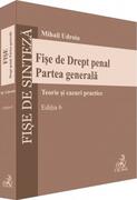 Fișe de Drept penal. Partea generală