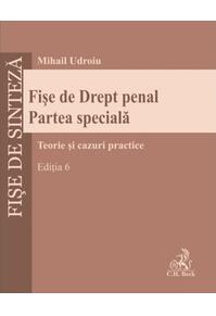 Copertă produs Fișe de Drept penal. Partea specială