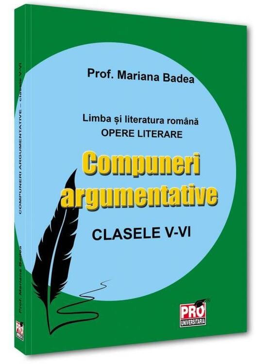 Copertă produs Compuneri argumentative clasele V-VI - gallery big 1