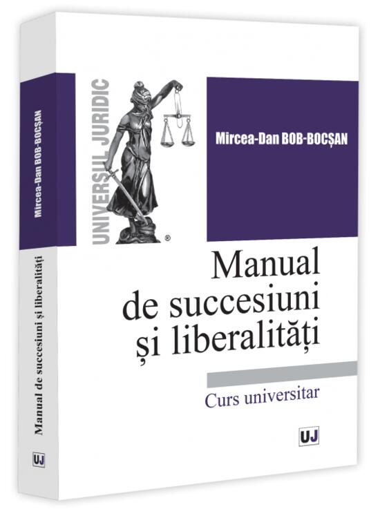 Copertă produs Manual de succesiuni și liberalitați - gallery big 1