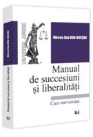 Manual de succesiuni și liberalitați
