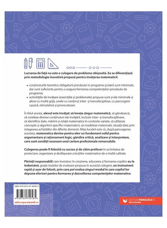 Copertă produs Matematică. Caiet de vacanță. Clasa a VI-a - gallery big 2
