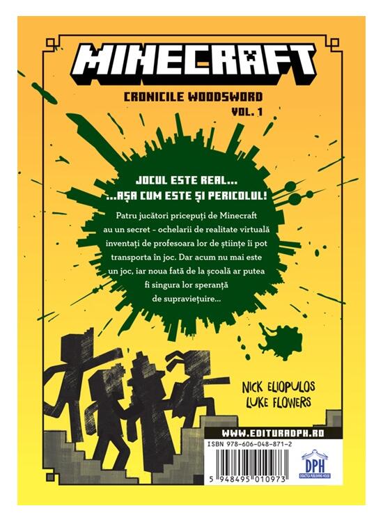 Copertă produs Minecraft. Cronicile Woodsword. &Icirc;n lumea jocului (Vol. 1) - gallery big 2