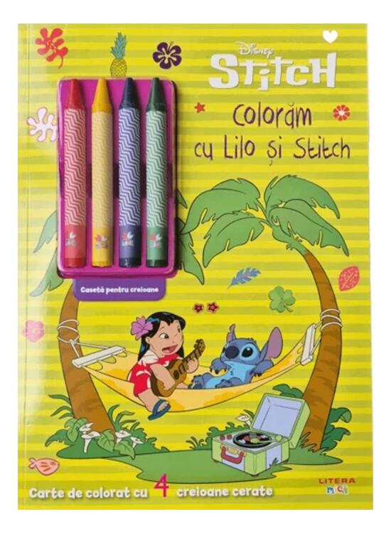 Copertă produs Disney. Stitch. Colorăm cu Lilo și Stitch - gallery big 1