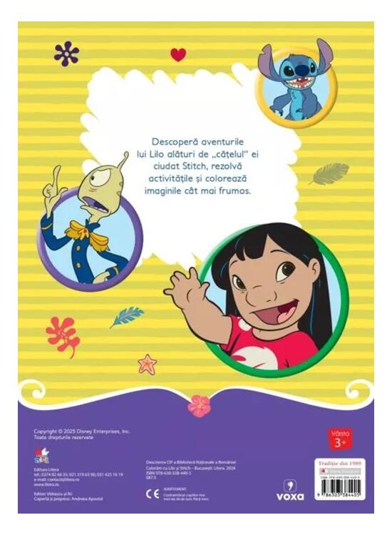 Copertă produs Disney. Stitch. Colorăm cu Lilo și Stitch - gallery big 2