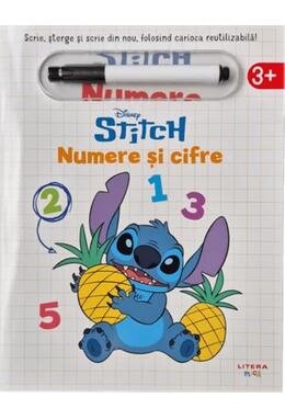 Copertă produs Disney. Stitch. Numere si cifre (3+)