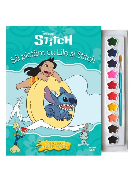 Copertă produs Disney. Stitch. Să pictăm cu Lilo și Stitch - gallery big 1