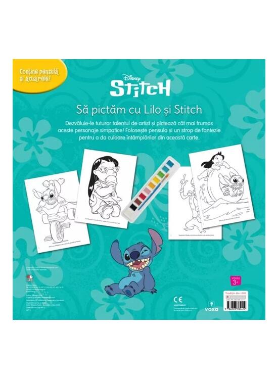 Copertă produs Disney. Stitch. Să pictăm cu Lilo și Stitch - gallery big 2