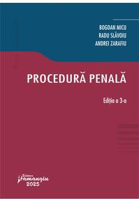 Copertă produs Procedura penală