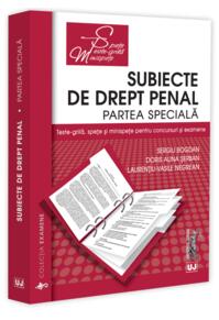 Copertă produs Subiecte de Drept penal. Partea specială