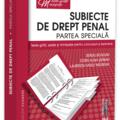 Copertă produs Subiecte de Drept penal. Partea specială - gallery small 