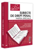 Imagine produs Subiecte de Drept penal. Partea specială