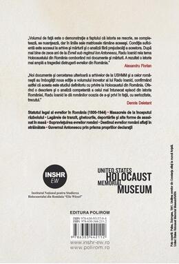 Copertă produs Holocaustul &icirc;n Rom&acirc;nia