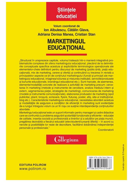 Copertă produs Marketingul educaţional - gallery big 2
