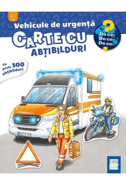 Copertă produs Vehicule de urgență - Carte cu abțibilduri