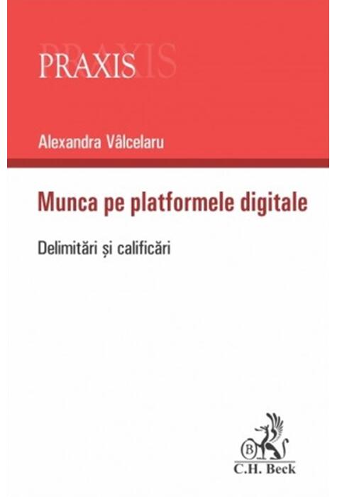 Copertă produs Munca pe platformele digitale