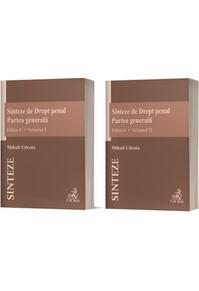 Copertă produs Sinteze de Drept penal. Partea generală (Vol. 1 + Vol. 2)