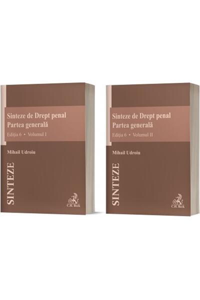 Sinteze de Drept penal. Partea generală (Vol. 1 + Vol. 2)