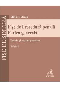 Copertă produs Fișe de procedură penală. Partea generală