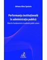Copertă produs Performanța instituțională în administrația publică - thumb 1