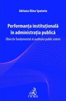 Performanța instituțională &icirc;n administrația publică