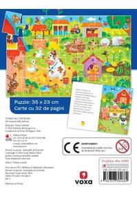 Copertă produs Povești cu puzzle. Animalele de la fermă