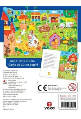 Copertă produs Povești cu puzzle. Animalele de la fermă
